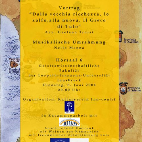 2004, Poster Vortrag Campania